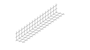 CH MALLA ANGULAR 18.5 X 18.5 X 1235MM